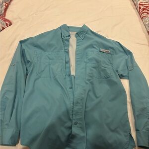 Columbia Men's Blue PFG Size XS
